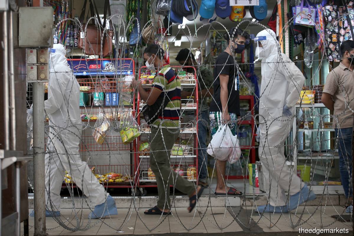 Saravanan says employers should also report to the MoH immediately if any of their foreign workers are found positive with Covid-19. (Photo by Sam Fong)
